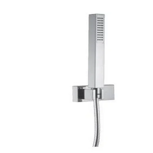00752CR Kit doccia con supporto, flessibile e doccetta Sky PORTA E BINI