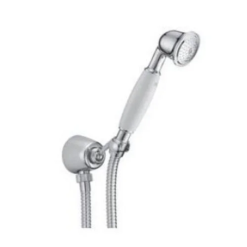04337CR Presa acqua con supporto, flessibile e doccetta Marea PORTA E BINI