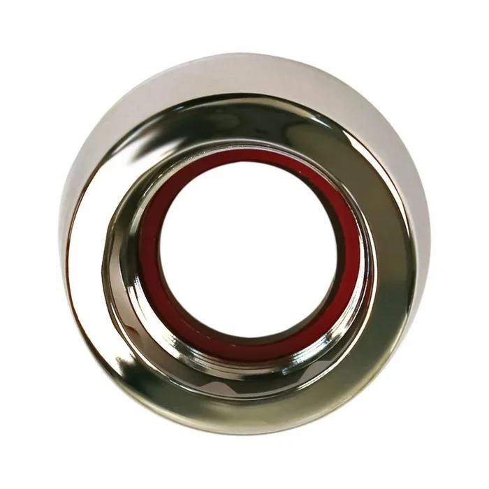 1-1/2 in. Brass Spud Coupling Assembly in Polished Chrome
