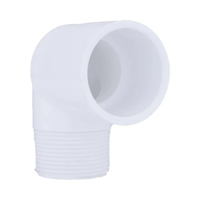 1-1/4 in. PVC Schedule 40 90° Socket x MPT Elbow