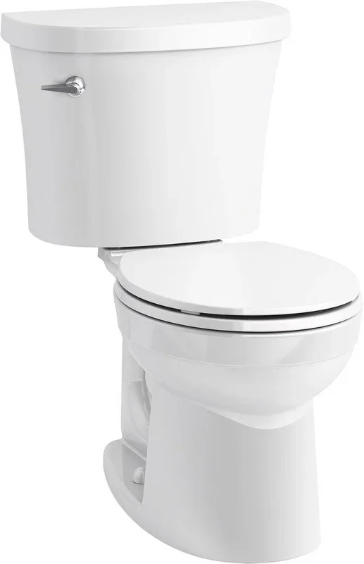 1.28 gpf Round Two Piece Toilet in White