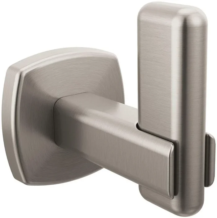 1-Hook Robe Hook in Brilliance® Luxe Nickel®