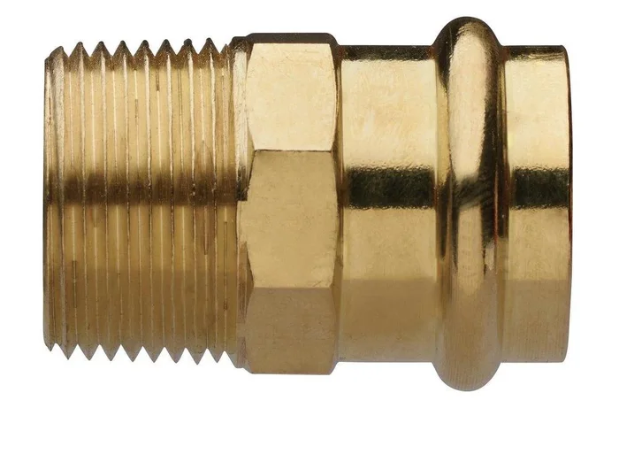 1 in. Copper Press x MPT Brass Adapter