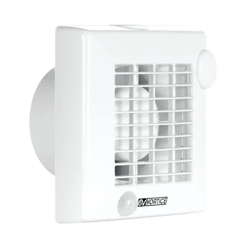 11782 Aspiratore elicoidale Punto Ø 120 mm con cuscinetti a sfera e sensore presenza M 120/5″ PIR LL VORTICE