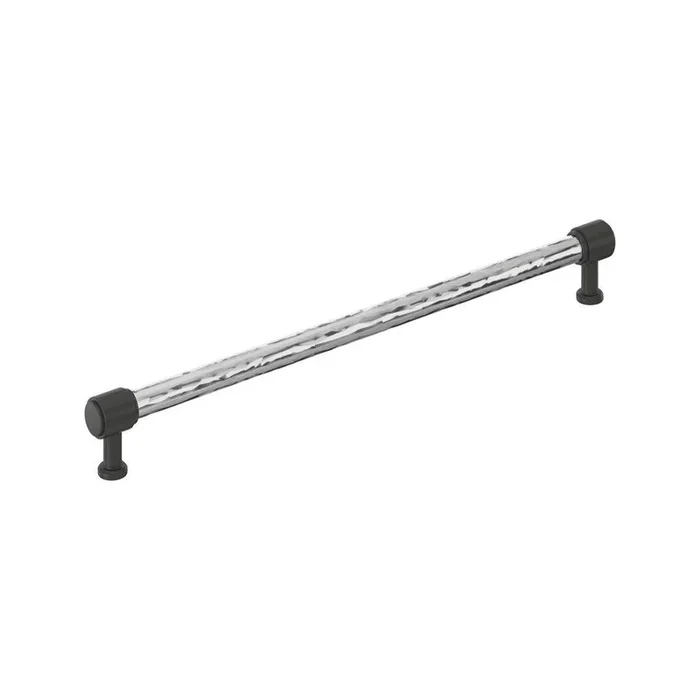 12-5/8 in. Center-to-Center Cabinet Pull in Polished Chrome