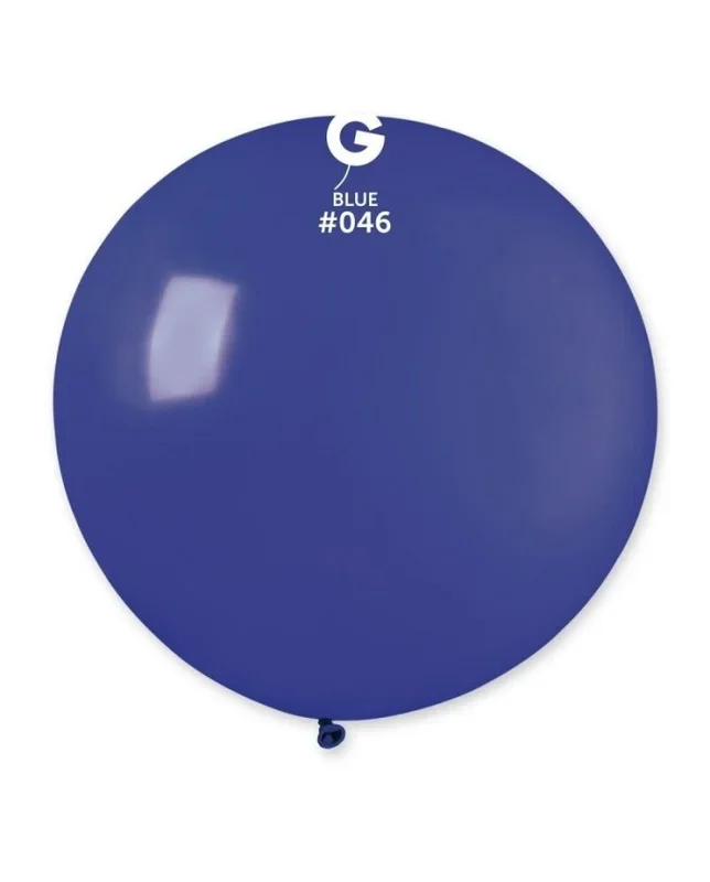 1pz Palloncini professionali 30″ pollici 80cm mongolfiera pastello Blu scuro 46