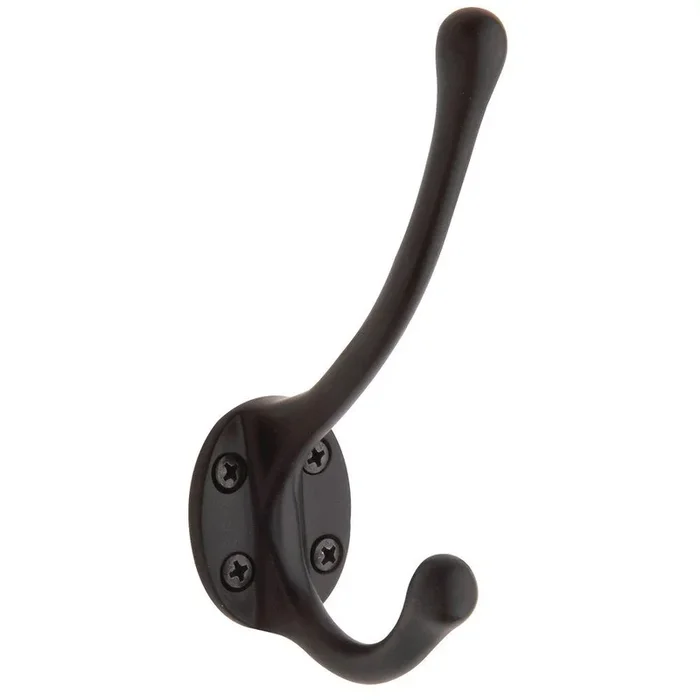 2-Hook Robe Hook in Oil Rubbed Bronze