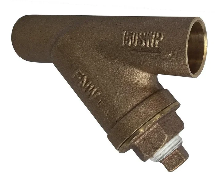 2 in. Bronze 250# Sweat 20 Mesh Wye Strainer