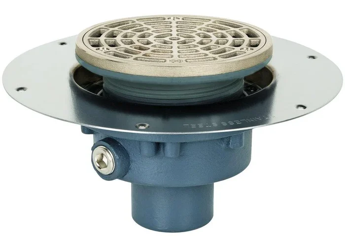 2 in. No Hub Ductile Iron Floor Drain