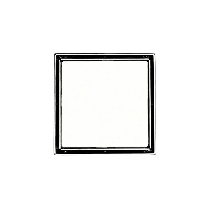 2 in. Threaded Plastic Stainless Steel Floor Drain