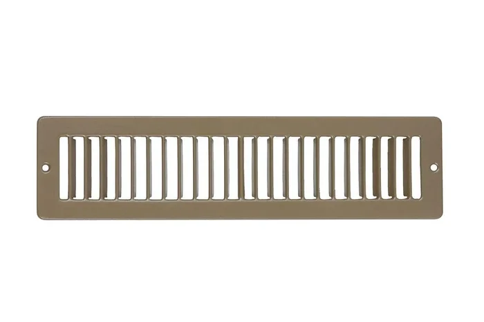 2 x 14 in. Toe Space Grill Brown