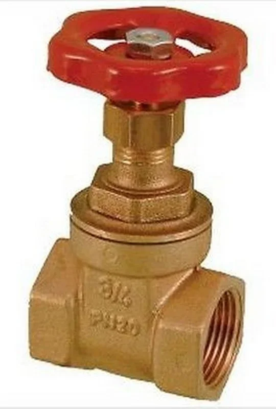 205015 Saracinesca in ottone tipo pesante F x F 1/2″ RASTELLI