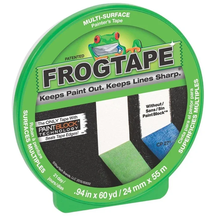 24 mm x 55 m Green Multi-Surface Painters Tape