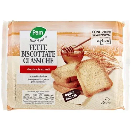 36 FETTE BISCOTTATE CLASSICHE