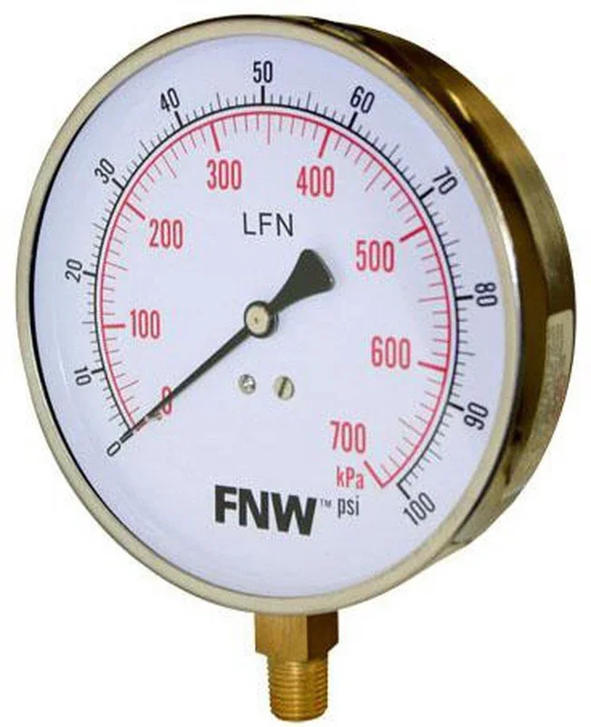 4-1/2 in. Pressure Gauge 0-200#