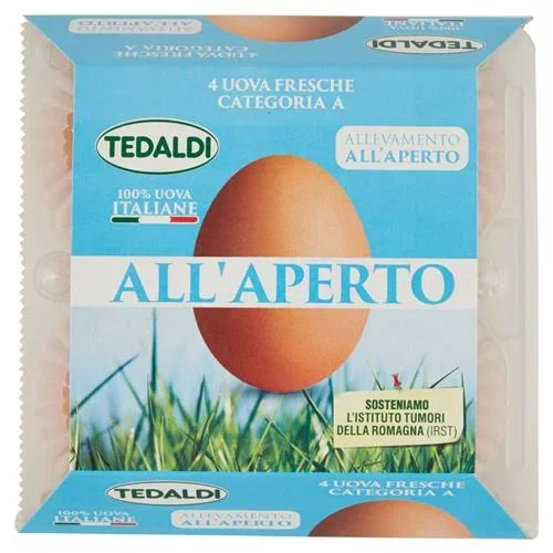 4 UOVA APERTO TEDALDI