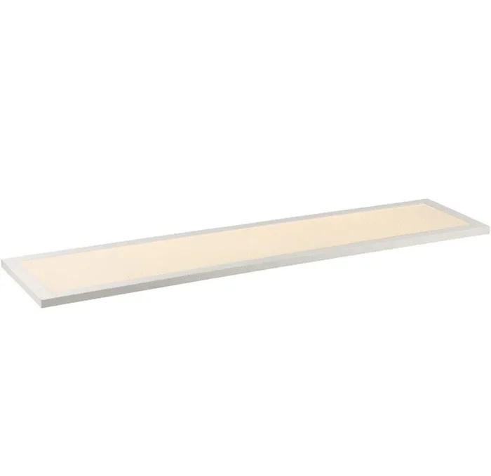 45W 1-Light Integrated LED Flush Mount Ceiling Fixture in White
