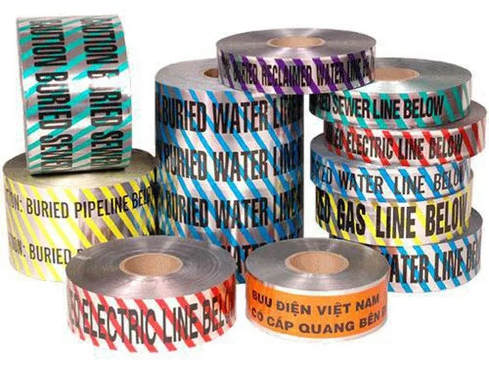 6 in. x 1000 ft. Detectable Tape in Green