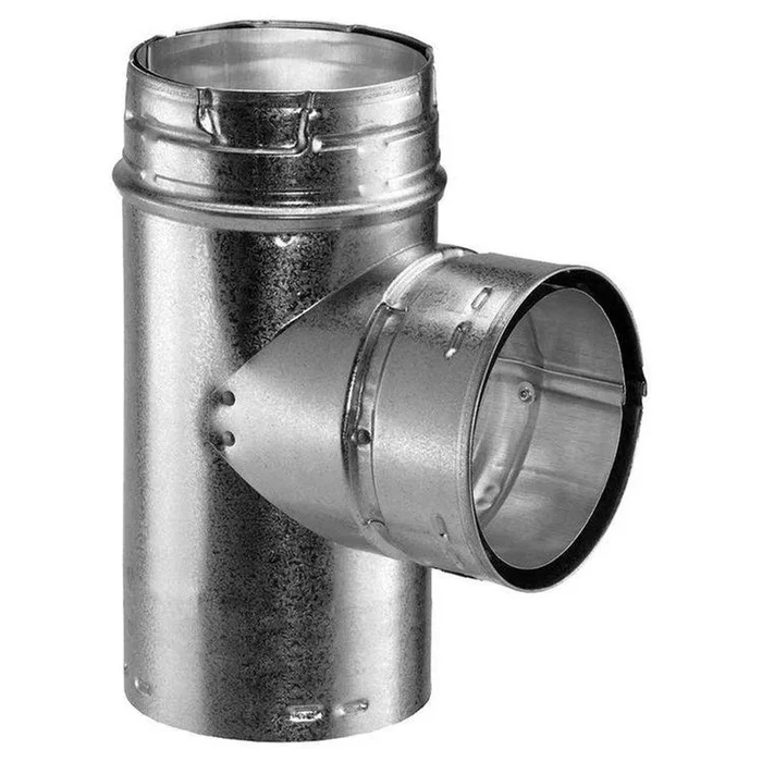 6 in. x 6 in. x 4 in. B-Vent Reducing Tee