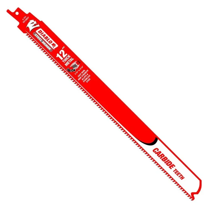 8 TPI Carbide-Tipped Reciprocating Blade