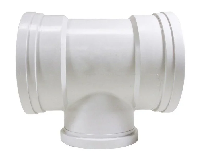 8 x 8 x 6 in. Gasket Plastic Reducing Sewer Tee