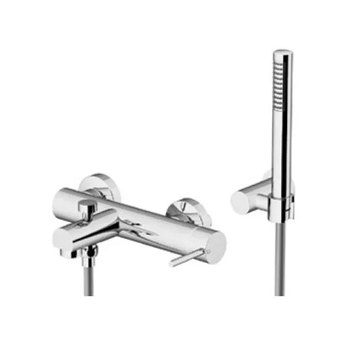 9000-90C0 Miscelatore esterno vasca con doccia duplex CIRCLE ONE GATTONI