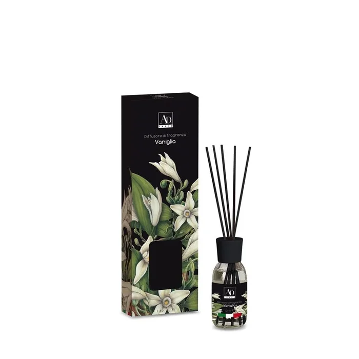 Ad – Diffusore Fragranze Vaniglia con midollini 125Ml