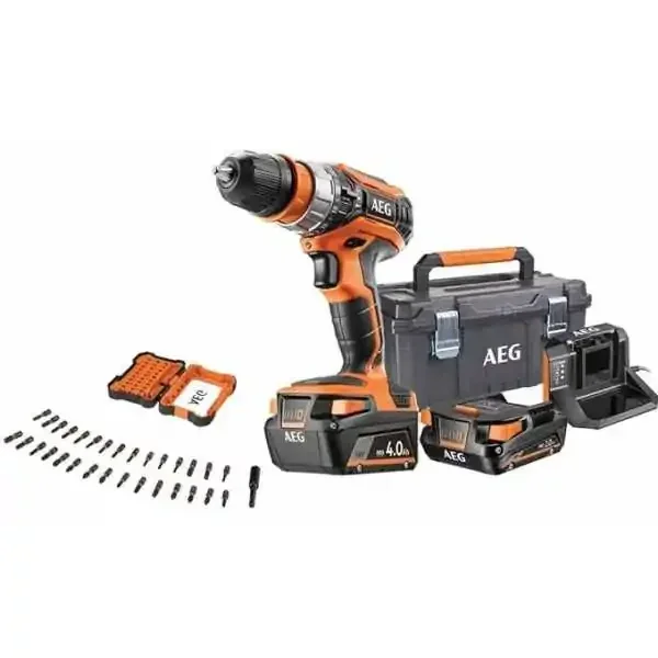 Aeg Kit Trapano Avvitatore a percussione 18Volt