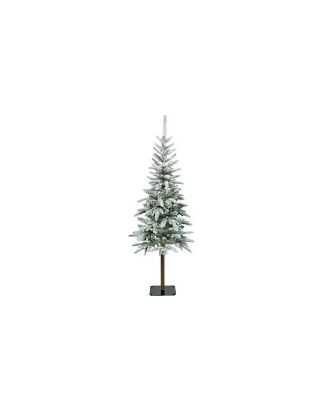 Albero di natale Alpbach fir snowy 210cm Kaemingk