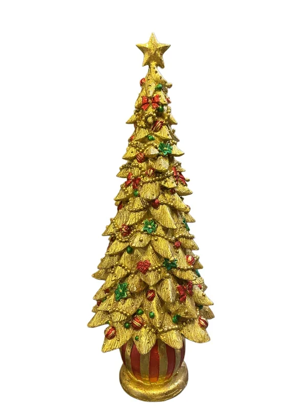 Albero Oro base righe alto