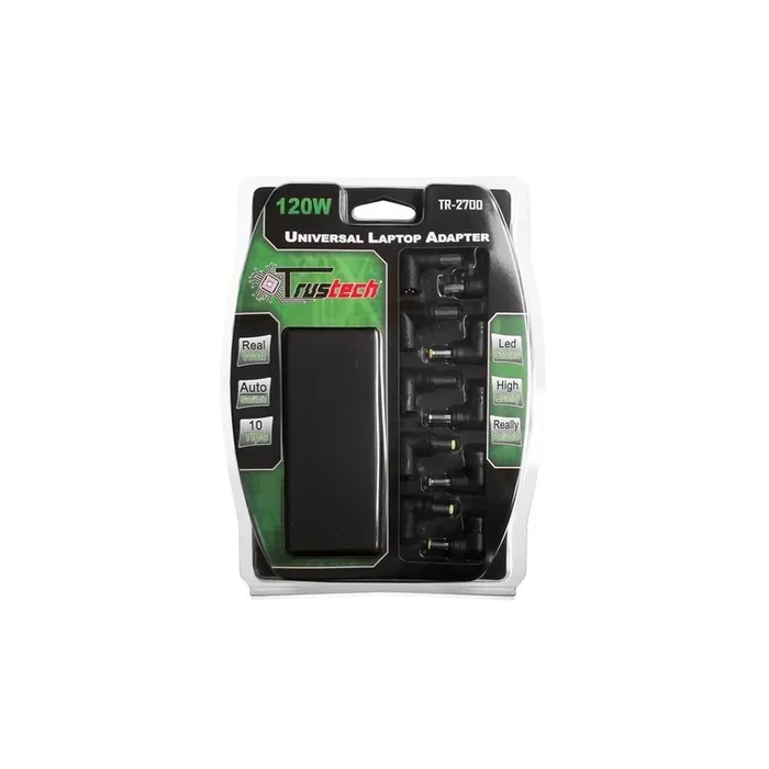 Alimentatore Universale Per Notebook 120W settaggio automatico Trustech