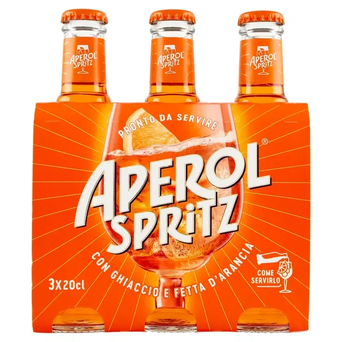 Aperol spritz cluster ml 200 x 3