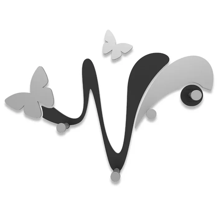 Appendiabiti da Parete Farfalla