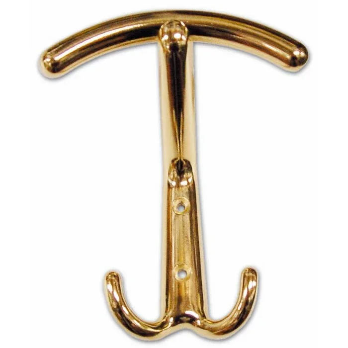 Appendiabiti in Zama Art 2393 Oro Lucido misura 115×100 mm