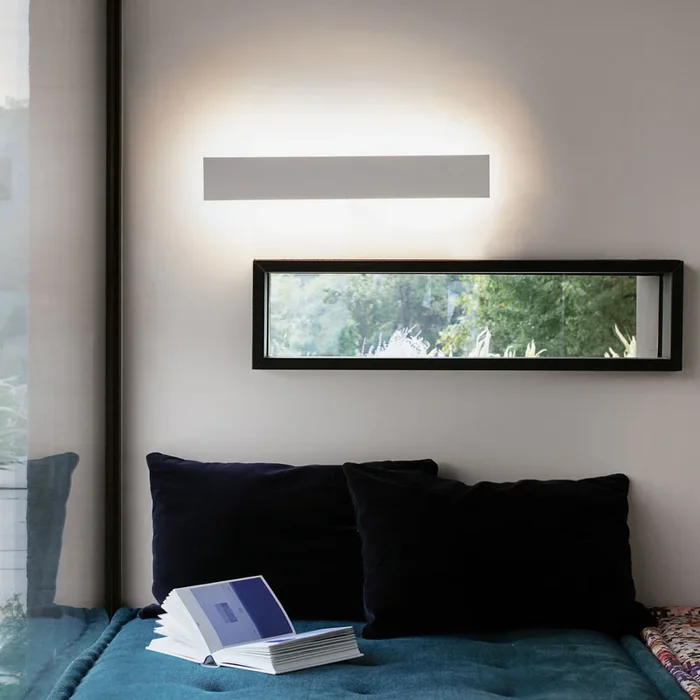 Applique a led con struttura in alluminio media dal design moderno Zig Zag – 23W – 4000k Luce Naturale