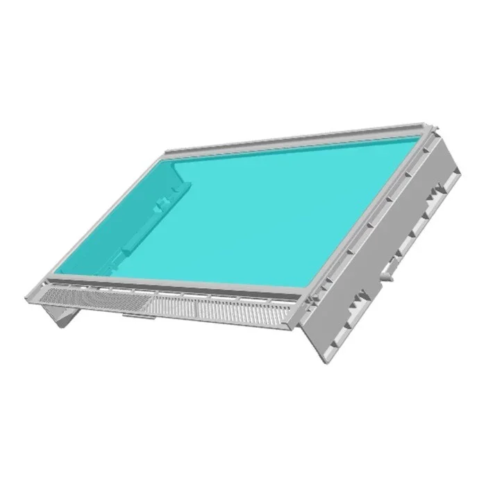 assieme cristallo, cornice, neutro, 627×370.7mm
