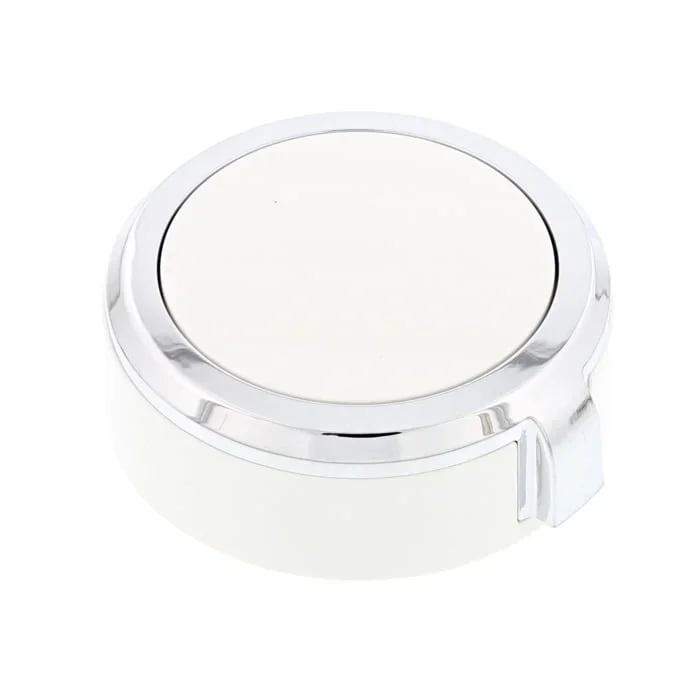 assieme manopola, bianco