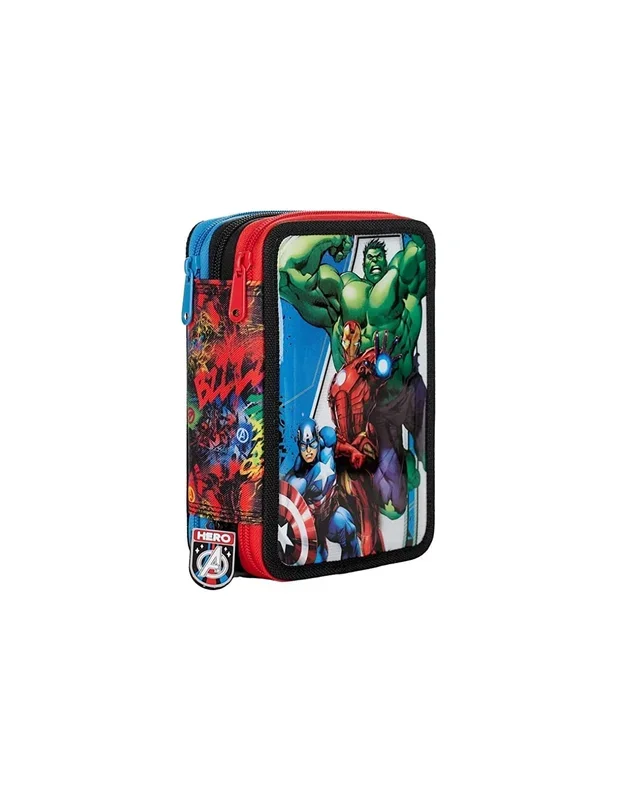 ASTUCCIO 3 ZIP AVENGERS MINI GIOTTO