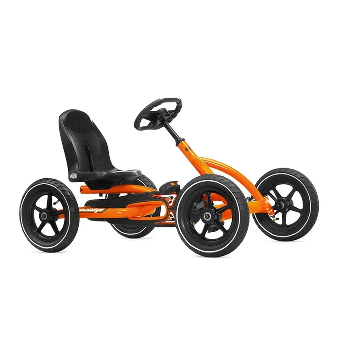 Auto a Pedali Go Kart per Bambini BERG Buddy Arancio