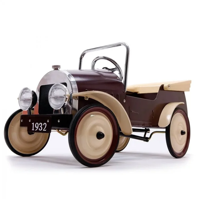 Auto a Pedali Vintage da Corsa per Bambini Baghera Classic Country