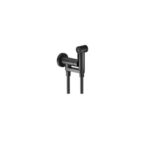 AV00600BM RUBINETTO IDROSCOPINO MONOCOMANDO NERO OPACO NOBILI