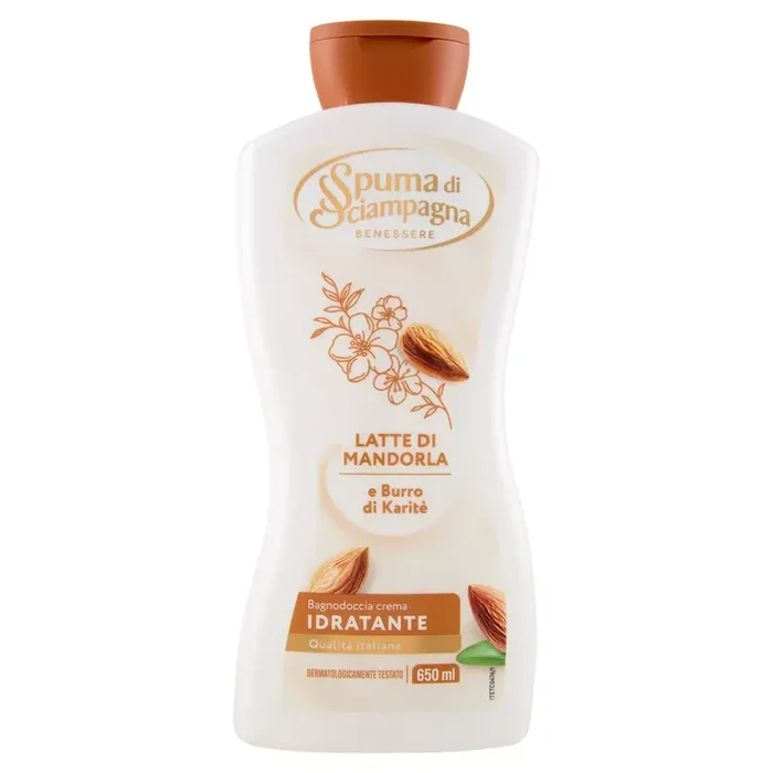 Bagnocrema spuma di sciampagna mandorla ml.650