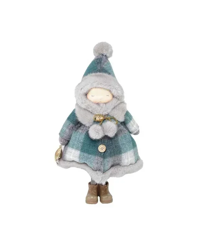 BAMBINA DECORATIVA CON ESCHIMO – H.47 CM