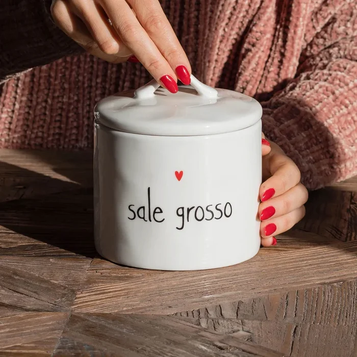 Barattolo in ceramica per sale Sale grosso