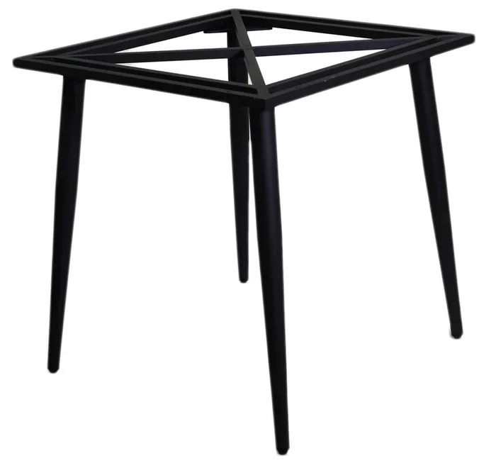 Base per Tavolo da Giardino 80×80 cm in Alluminio Las Vegas Antracite