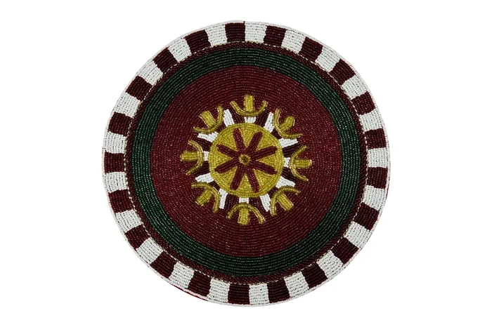 Beluga – Sottopiatti Set 1/4 Rosso/Verde