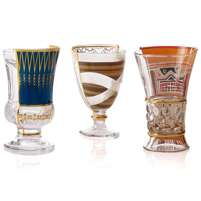 Bicchiere HYBRID PANNOTIA set di 3 pz, 330 ml, Seletti