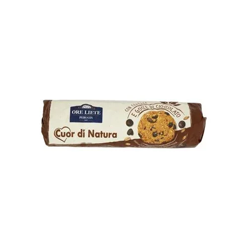 BISCOTTI AI CEREALI E CIOCCOLATO DARK