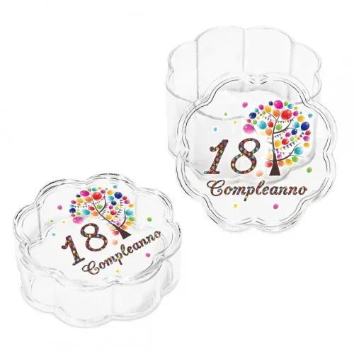 Bomboniere 18 Compleanno Scatolina Portaconfetti