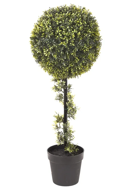 Bossolo Artificiale Sfera Altezza 90 cm Verde